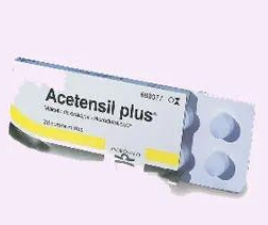 Cómo tomar Acetensil y posibles efectos secundarios