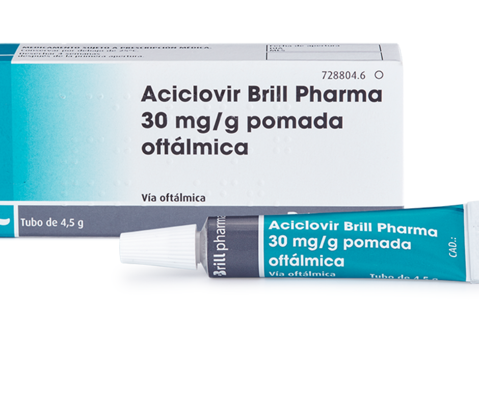 Cómo usar Aciclovir pomada oftálmica y posibles efectos secundarios